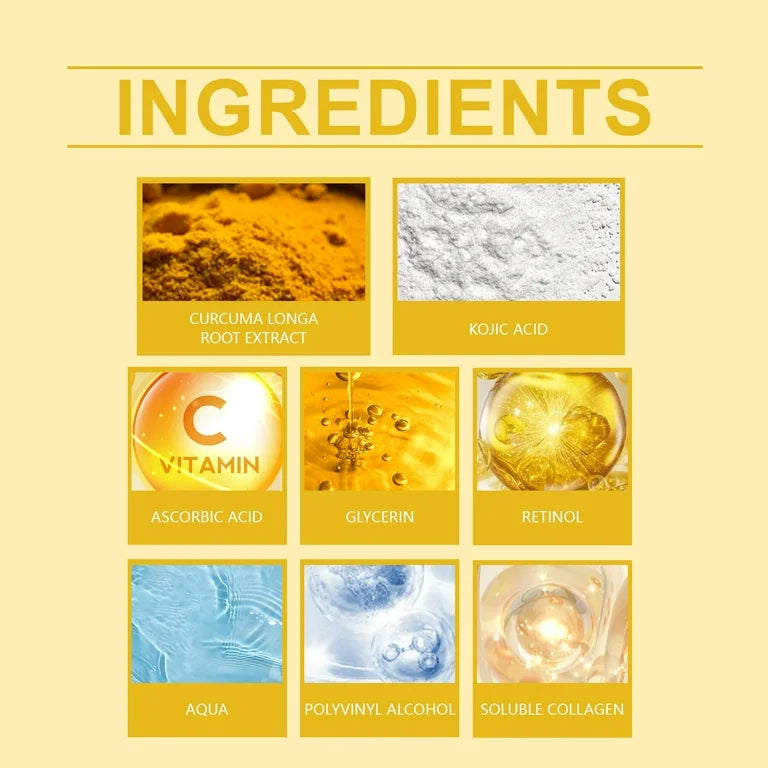MEDICUBE Kojic Acid Turmeric Overnight Wrapping Peel Off Mask – Glowing Complexion, Korean Skincare