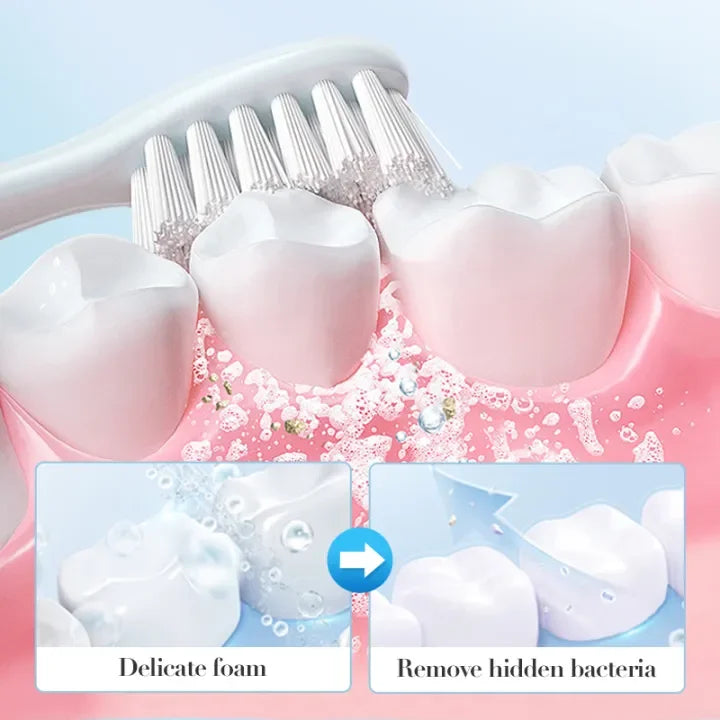 SADOER Tooth Cleaning Mint Fresh Breath Teeth Whitening Mousse Toothpaste