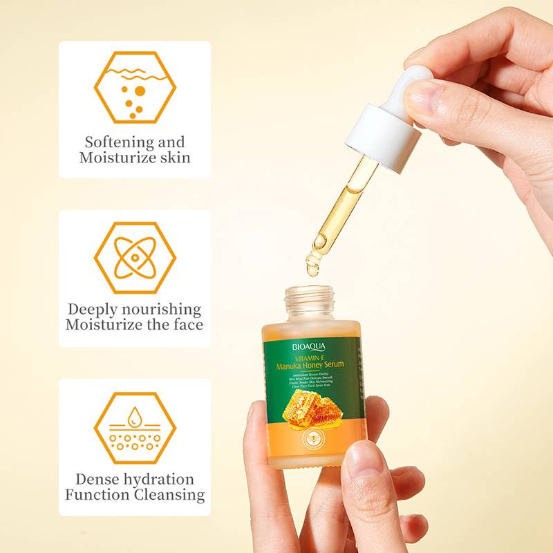 BIOAQUA Vitamin E Manuka Honey Brightening Facial Serum