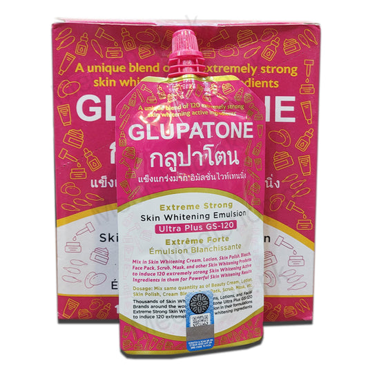 GLUPATONE Extreme Strong Whitening Emulsion Ultra Plus GS-120 For Face & Body