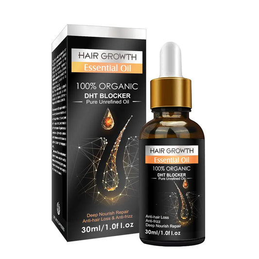 Ginger Hair Growth Essential Oil 100% Organic Loss Regrowth Treatment Strengthens Hair Nourishes Scalp
