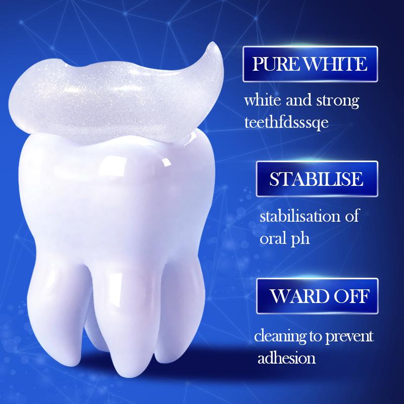 SADOER Tooth Cleaning Mint Fresh Breath Teeth Whitening Mousse Toothpaste